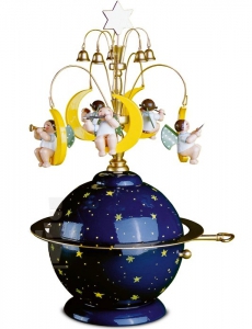 Carillon animato natalizio di alta qualità della marca Wendt & Kühn (made in Germany).