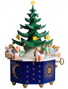 High-quality Christmas animated music box from the brand Wendt & Kühn (made in Germany).