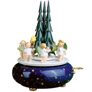 Spieldose / Spieluhr / Musikdose Engelzug 5336/70A von Wendt & Kühn.