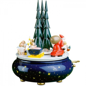 Spieldose / Spieluhr / Musikdose ´Weihnachtszug´ 5336/35A von Wendt und Kühn.