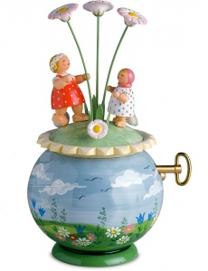 High-quality music box from the brand Wendt & Kühn (made in Germany).