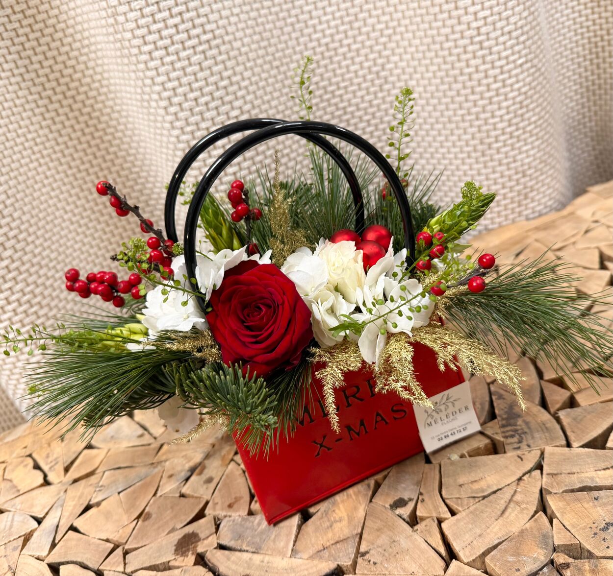 Sac « Merry Christmas »