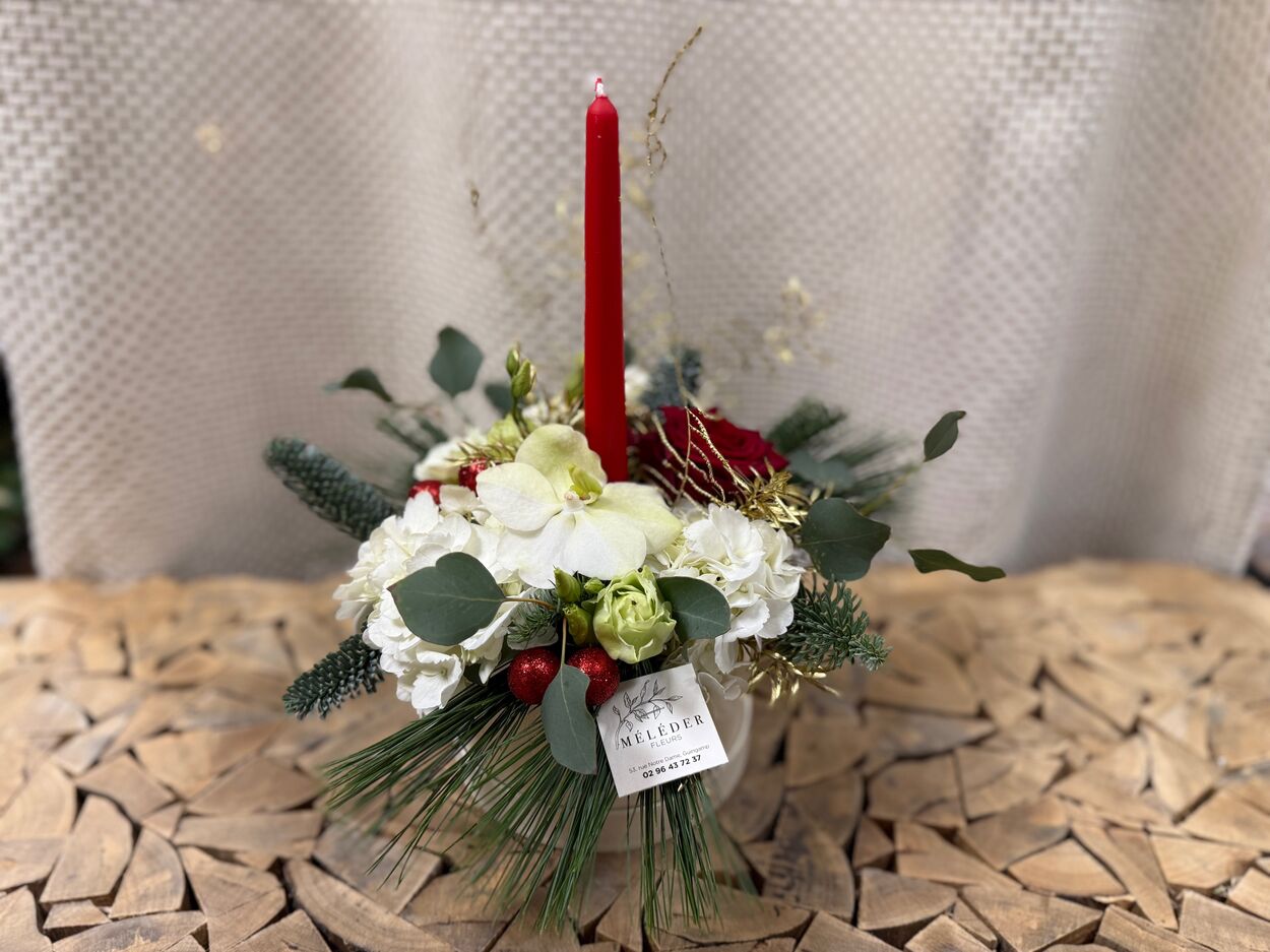 Petite boîte à chapeau de Noël