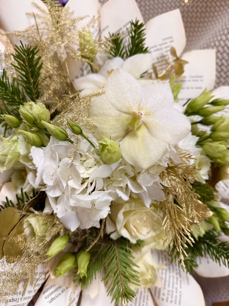 Bouquet littéraire de noël
