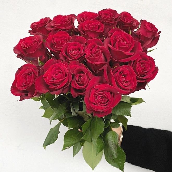 Bouquet De Roses Multicolores Fleurs Et Délices - 35 Tiges - Roses Fraîches - Cadeau Anniversaire, Amour