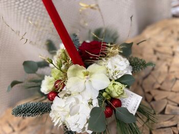 Petite boîte à chapeau de Noël