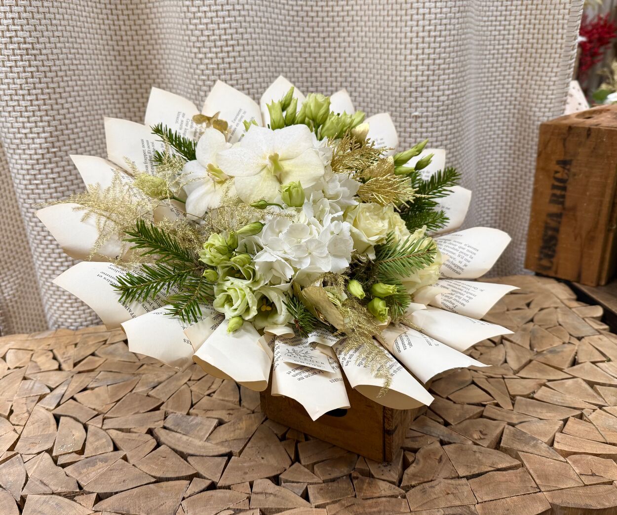 Bouquet littéraire de noël