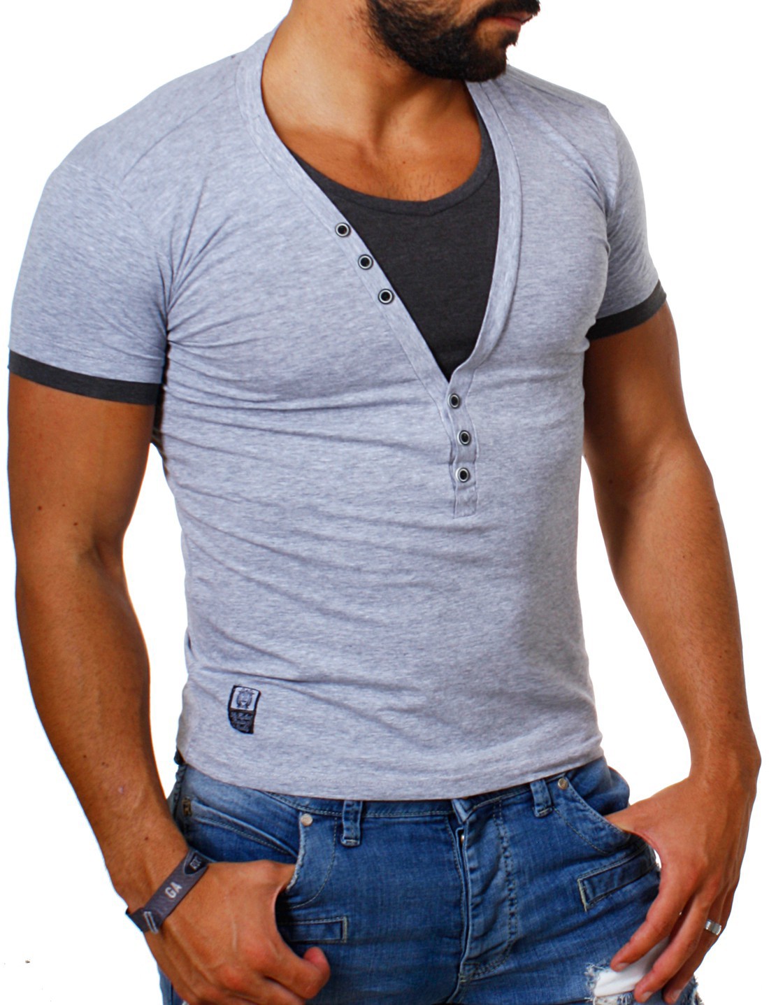 t shirt moulant homme