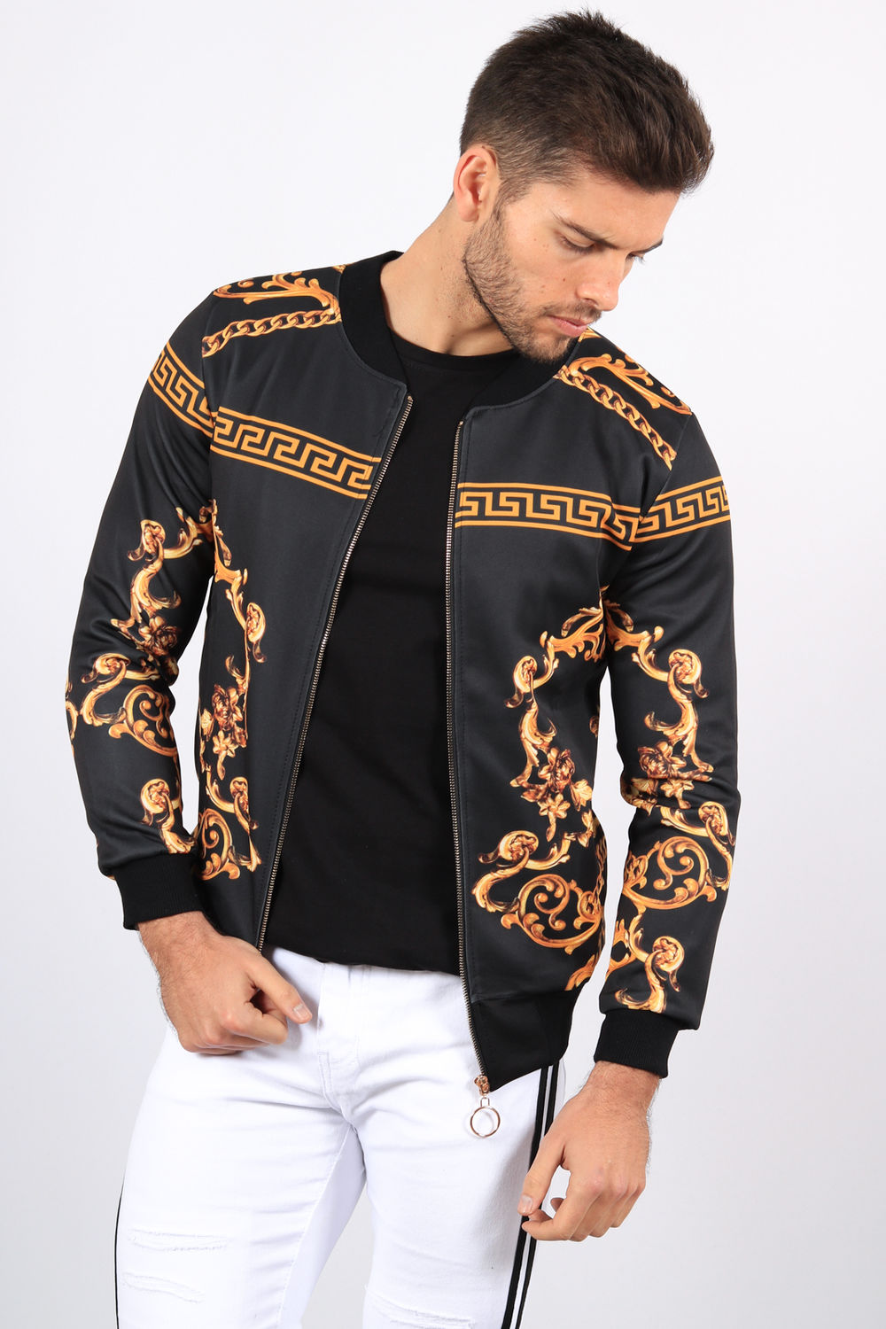 veste noir et doré homme veste noir et doré homme