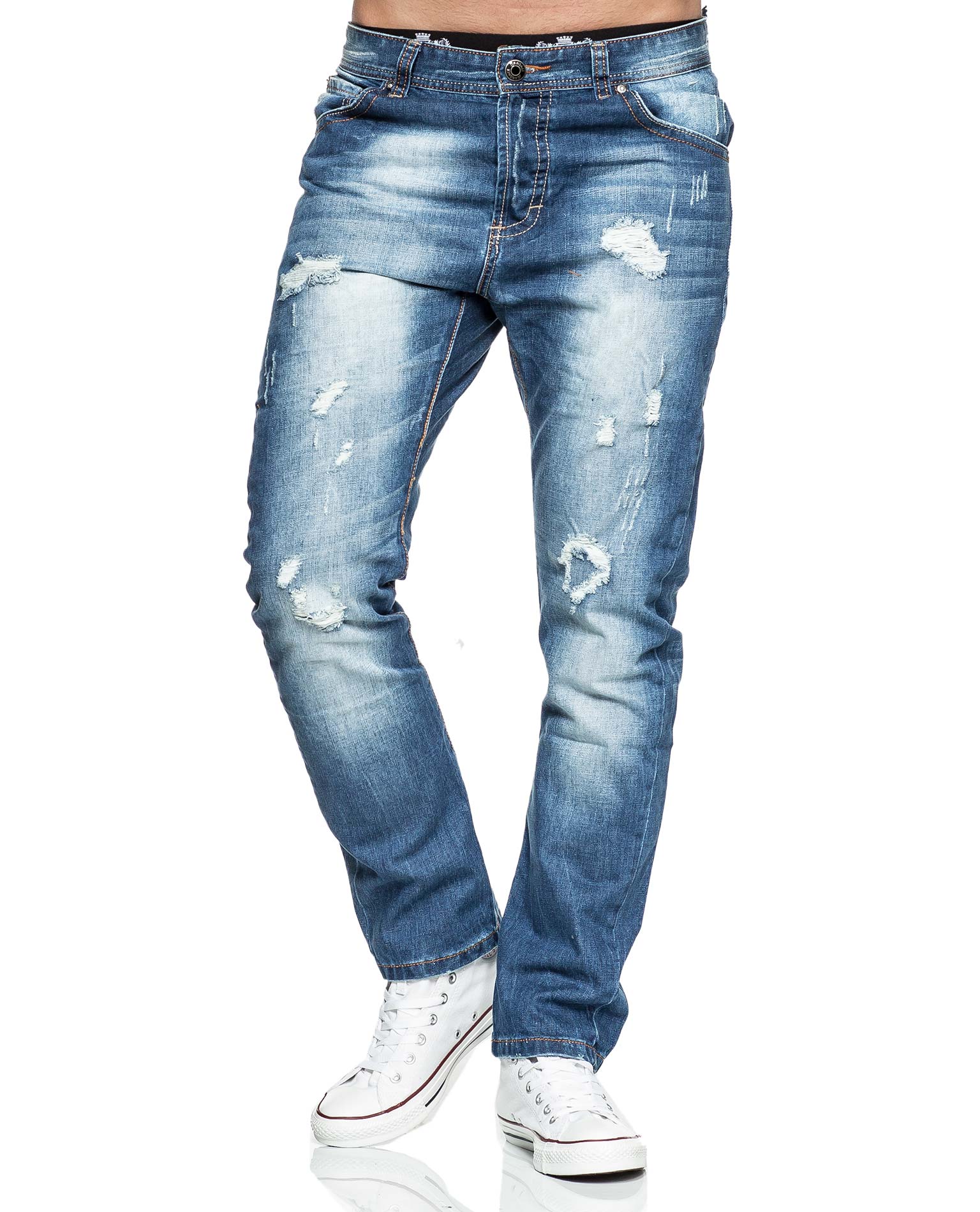Jeans Homme Bleu D Lav Et D Chir Pas Cher 8180 49 90 Jeans Homme Bleu D Lav Et D Chir Pas Cher 8180 49 90