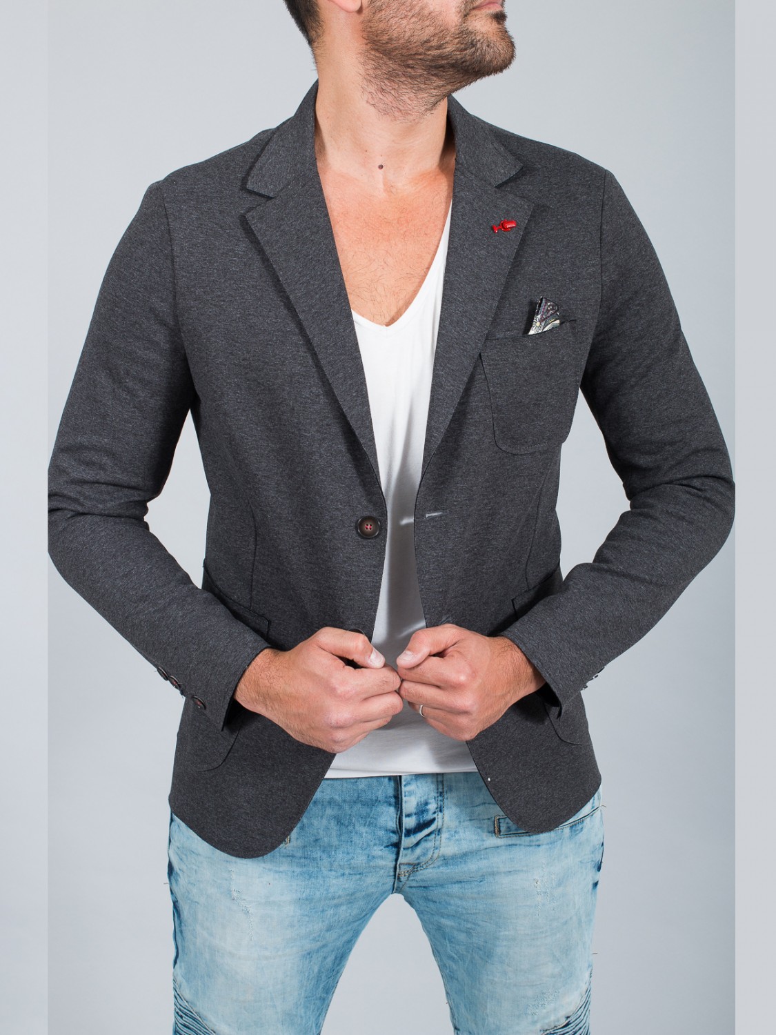 blazer homme gris foncé 118 blazer homme gris foncé 118