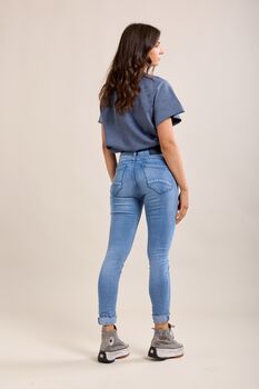 Jean Toxik délavé boutons