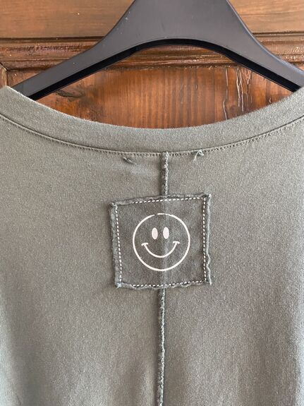 Tee-shirt manches longues Chocolate kaki