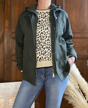 Veste Paola kaki