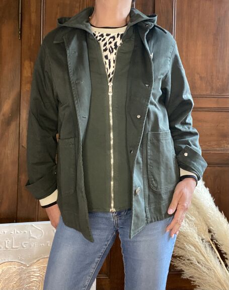Veste Paola kaki