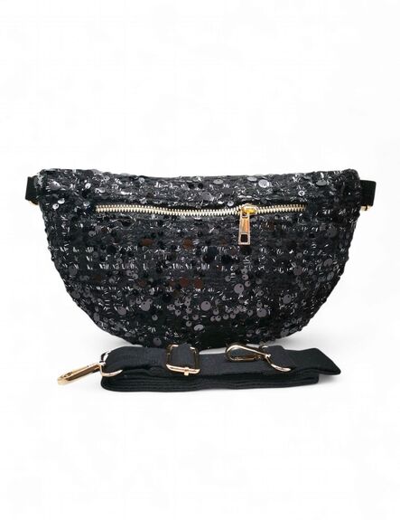 Sac banane Zoe noir