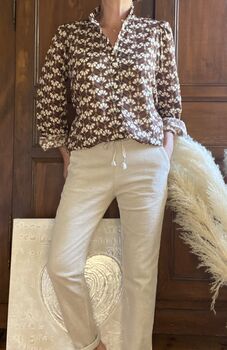 Chemise Luna choco