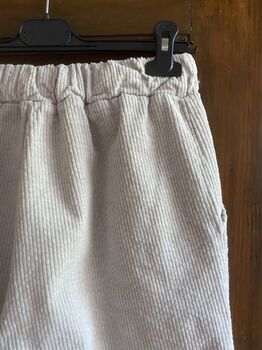 Pantajog velours écru