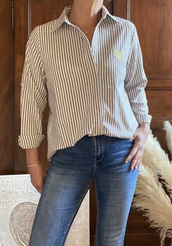 Chemise Cœur choco
