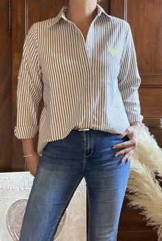 Chemise Cœur choco
