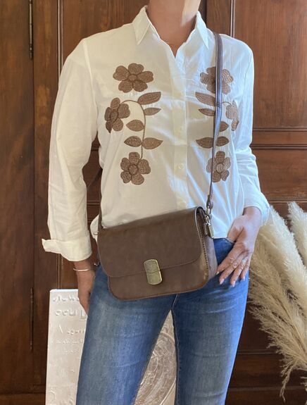 Sac Olivia taupe