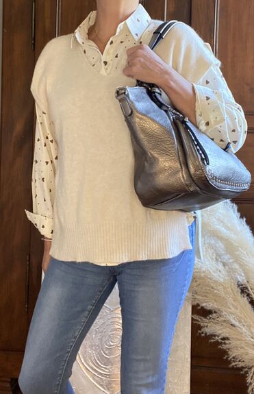 Sac Agathe taupe