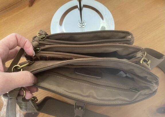 Sac Leya taupe