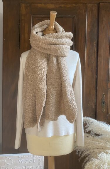 Écharpe Carla taupe