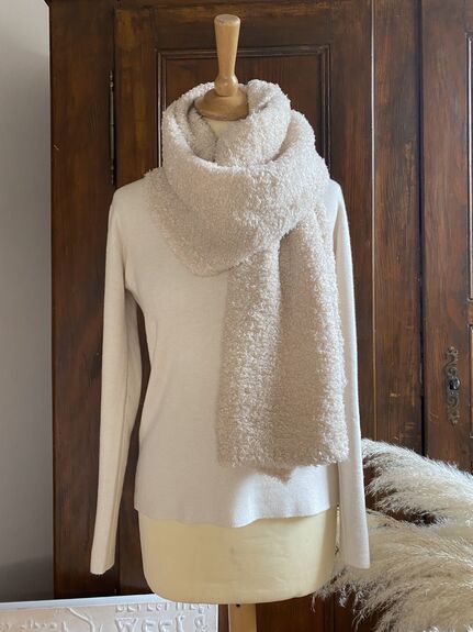 Écharpe Carla beige