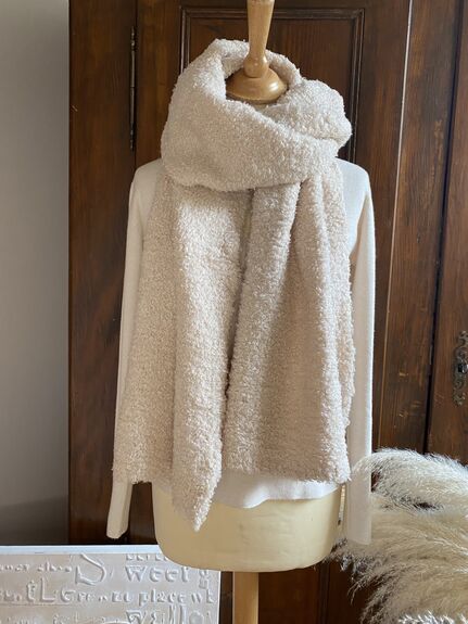 Écharpe Carla beige