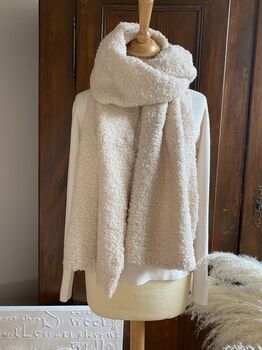 Écharpe Carla beige