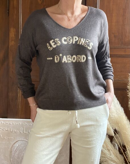 Pull Les copines choco