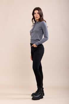 Pantalon Toxik boutons noir