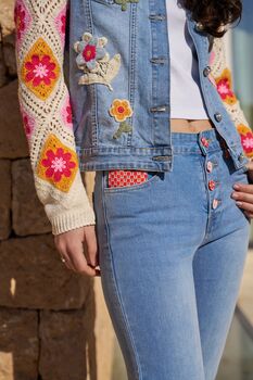 Veste en jean Vanina