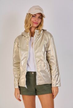 Veste Valentina blanc/or