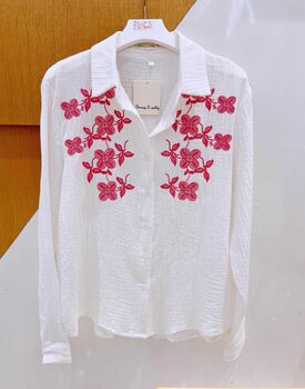 Chemise brodée Suzy