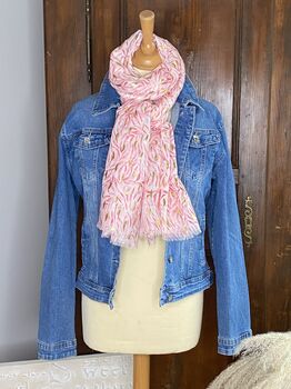Foulard Louna rose