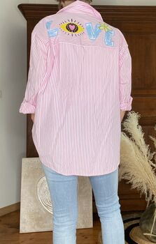Chemise Love rose