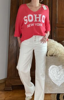 Pull Soho corail