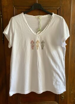 Tee-shirt poissons multicolores