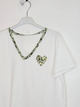 Tee-shirt Liberty kaki