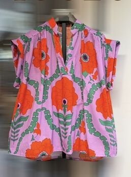 Tunique Ambre lilas