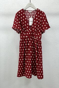Robe à pois