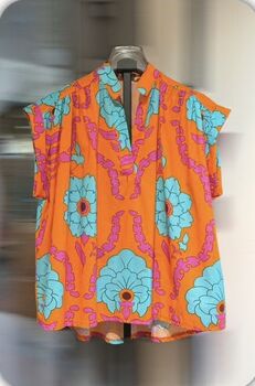 Tunique Ambre orange