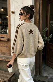 Gilet Lyna beige/choco
