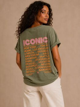 Tee-shirt Iconic kaki