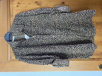 Chemise léopard camel