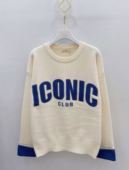 Pull Iconic écru