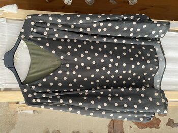 Tunique à pois vert