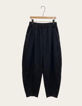 Pantalon ballon grande taille noir